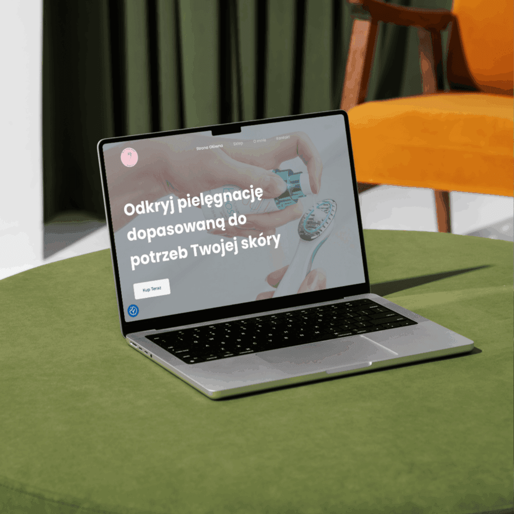 Sklep internetowy DlaTwojegoPiękna stworzona przez Agencję Manila